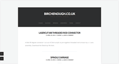 Desktop Screenshot of birchenough.co.uk