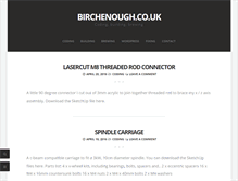 Tablet Screenshot of birchenough.co.uk
